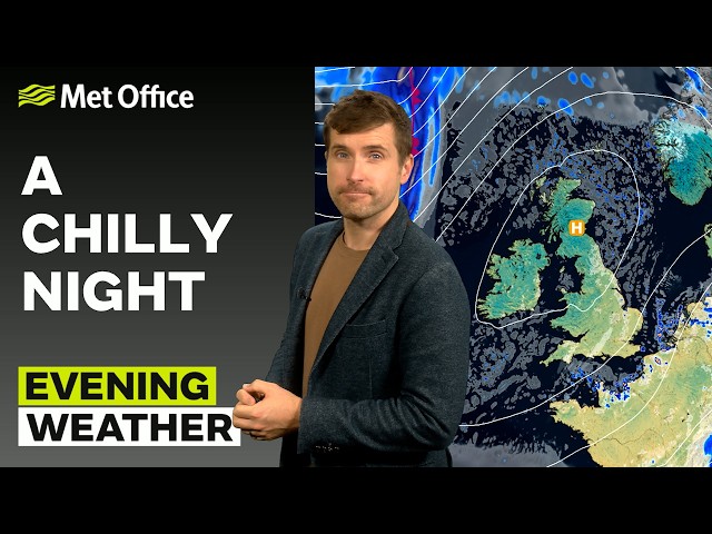 17/10/2026 - A Chilly Night - Evening Weather Forecast UK - Met Office Weather
