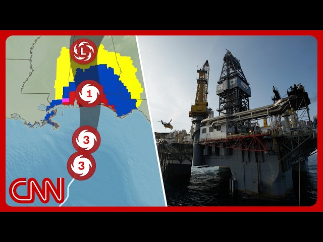 Isaias now a major hurricane. 63% of US Gulf oil output shut down