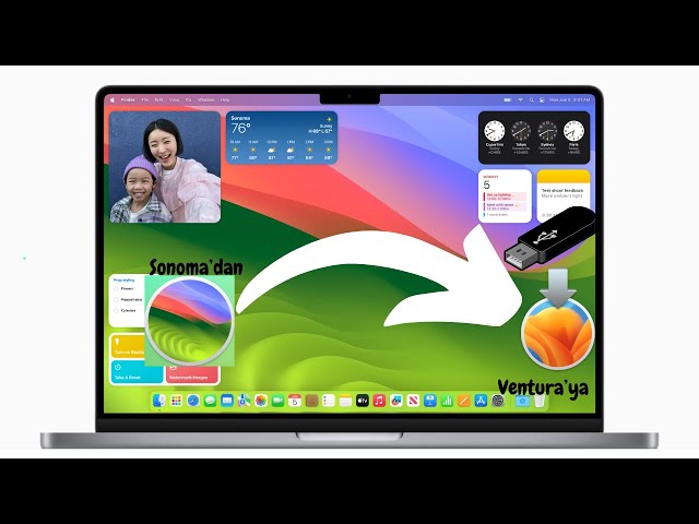 MacBook Air/Pro Sürüm Düşürme | MacOS Sonoma'dan Ventura'ya Geri Dönüş