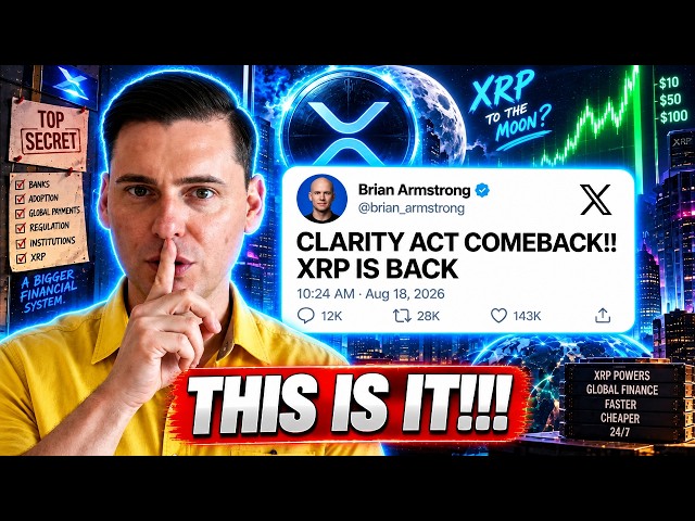 OMFG MAJOR CLARITY ACT COMEBACK!!!! XRP WE'RE BACK!!!!!!!!!!!!!!!!!