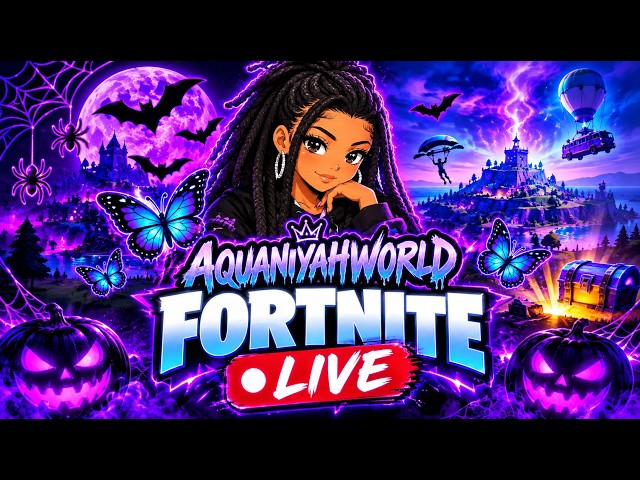 🔴 LIVE NOW! Fortnite Gameplay & Victory Royales 🎮 | AquaniyahWorld
