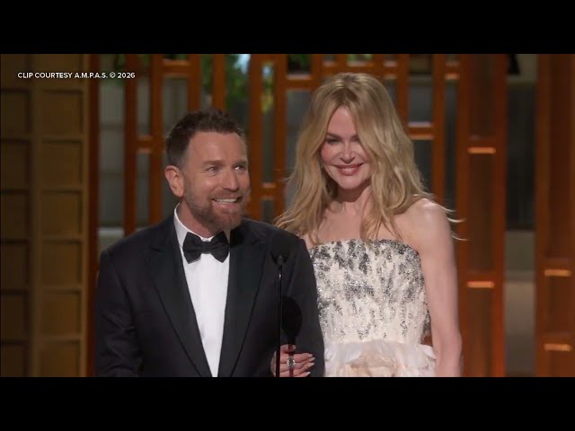 Oscars 2026: Nicole Kidman, Ewan McGregor have special 'Moulin Rouge' reunion