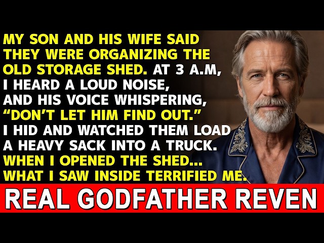 I Saw My Son Load a Heavy Bag Into a Truck at 3 AM—Then I Found Something Terrifying in the Shed