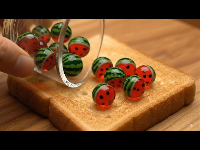 AI ASMR Fruit Toast Spread