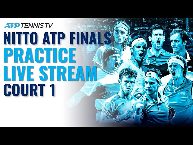 2020 Nitto ATP Finals: Live Stream Practice Court 1 (Tuesday)