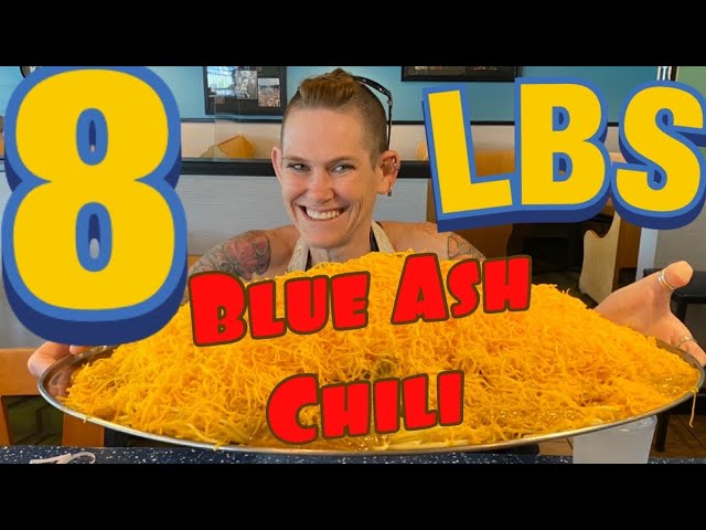 BLUE ASH “No freakin way” 8 LB CHALLENGE | WOMAN VS FOOD