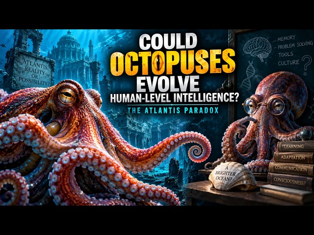 Could Octopuses Evolve Human-Level Intelligence? The Atlantis Paradox #Octopus #science