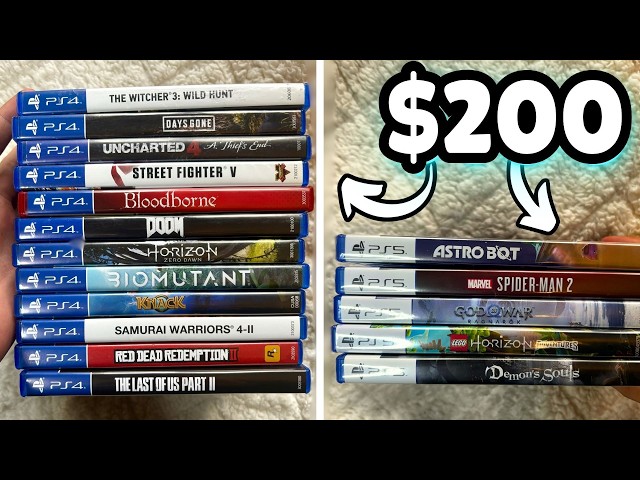 Why I Collect Games For PS4 and Not PS5...