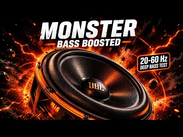 SUBWOOFER BASS TEST: Ultimate 20-60Hz Deep House Monster Bass Boosted Car Audio Low Frequency Check