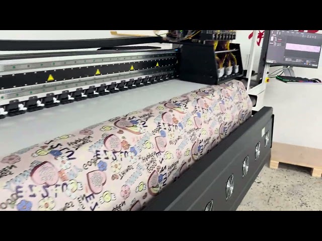 10ft high speed sublimation printer with 24heads