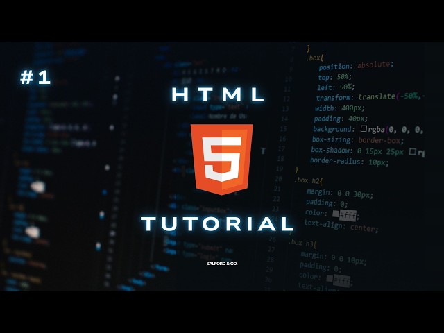 Web Development Course for Beginners #1 | HTML, CSS & JavaScript Basics Explained