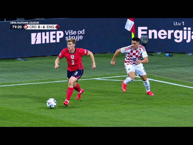 Lewis Hall vs Croatia 🇬🇧 | England’s Left-Back Steps Up