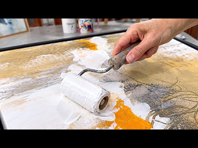 Abstract Painting for Beginners: Create Your Own Painting in 10 Minutes