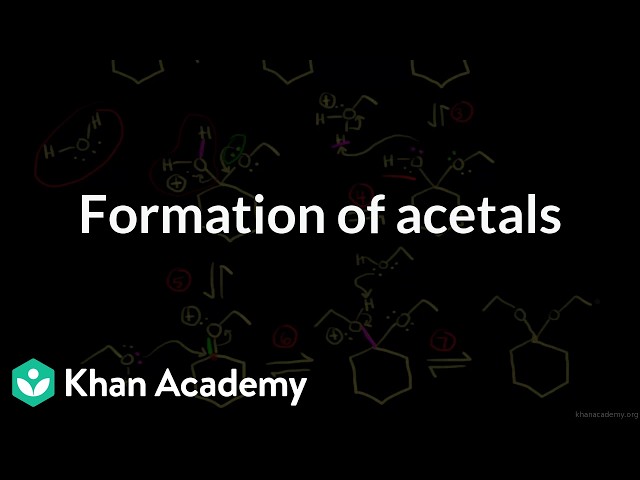 Formation of acetals | Grade 12 | Chemistry | NCERT | Khan Academy (IN accent)
