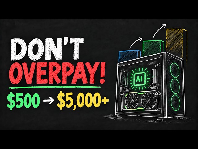 The Local AI PC I’d Build at Every Budget ($500–$5,000+)
