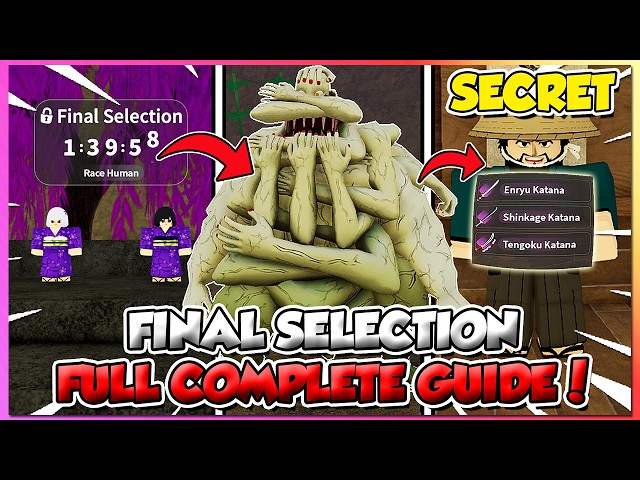 Slayers 2 How To Complete FINAL SELECTION + Secret Katana Fast + Full Guide! (NEWCODES)