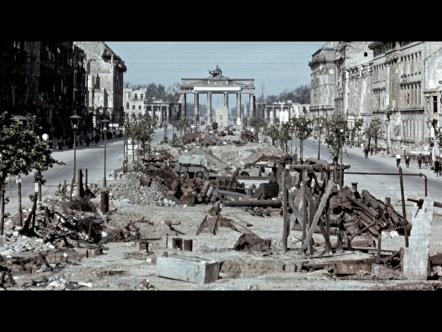 Germany's Post-War Devastation UNCENSORED