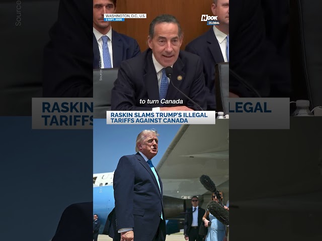 Raskin Torches Trump Over Illegal Tariffs and Hostile Attacks on Canada
