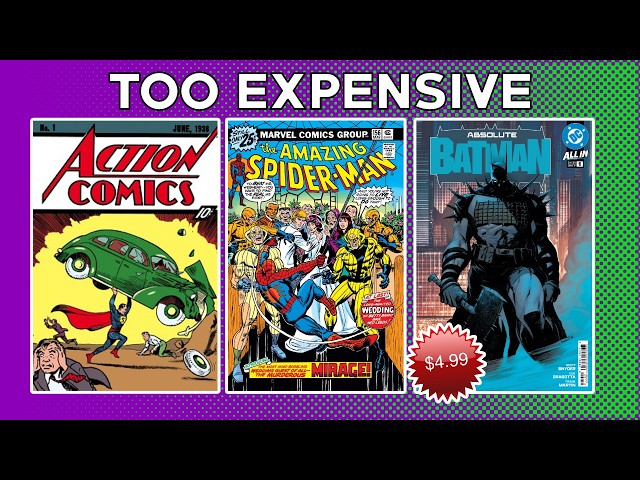 How Comics Became 50x More Expensive