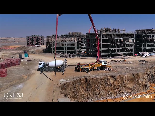 ONE33 Construction Updates - September 2026 | An Arkan Palm Development