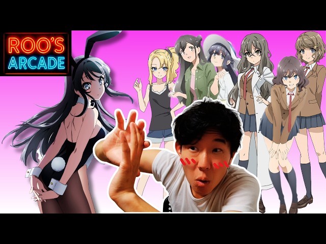 I Watched Rascal Does Not Dream of Bunny Girl Senpai for the First Time | Roo's Arcade EP2