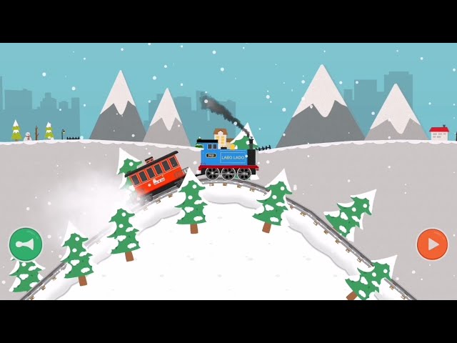 The TRAIN GAME that Takes You on a SNOWY JOURNEY