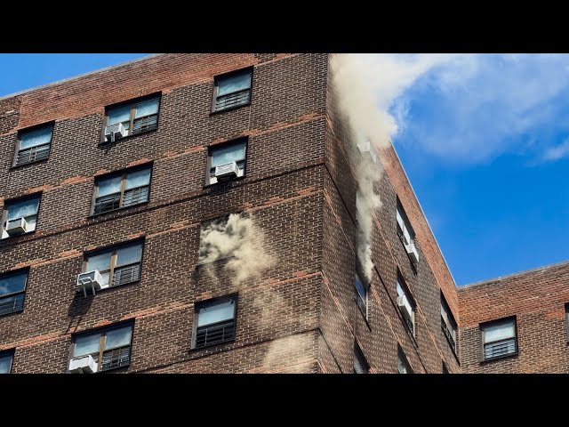 East Harlem High-Rise Fire | FDNY Searches for Reported People Trapped | NYC 4th of July