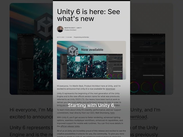 Custom Unity splash screen