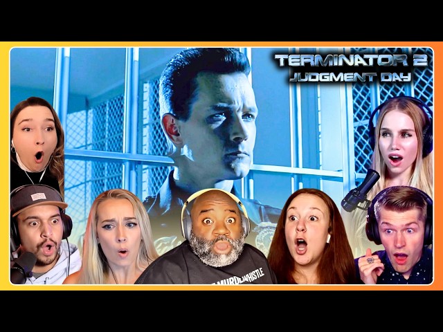 He Just Walked Through the Bars?! | Terminator 2: Judgment Day (1991) Reaction Compilation