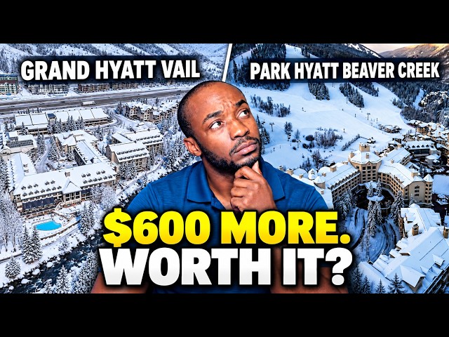 Park Hyatt Beaver Creek vs. Grand Hyatt Vail | Which Ski Resort Is Worth It?