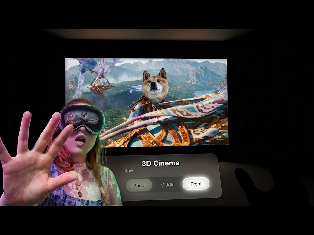 Как смотреть свои 3D-фильмы, VR180 и 360° на Apple Vision Pro бесплатно через NAS