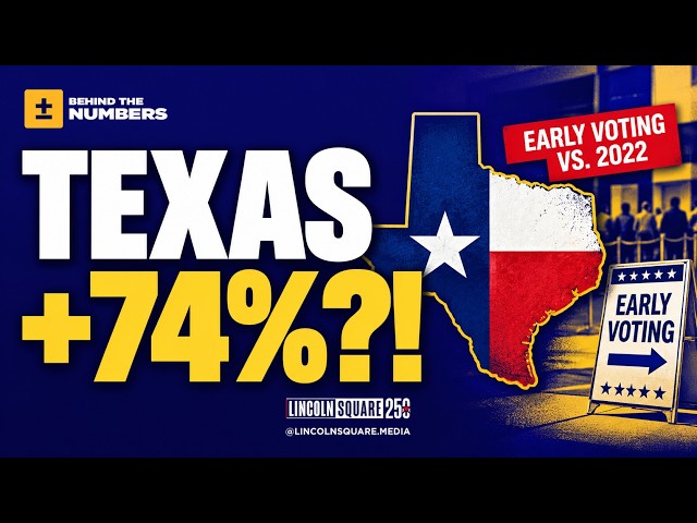 Texas Early Voting Is Up 74%. What Does That Mean for November 3?