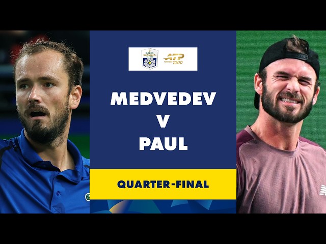 Daniil Medvedev vs Tommy Paul Highlights | Rolex Shanghai Masters 2026