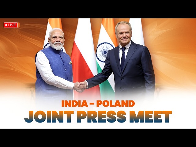 LIVE: PM Shri Narendra Modi’s Remarks at India-Poland Joint Press Meet in New Delhi | BJP