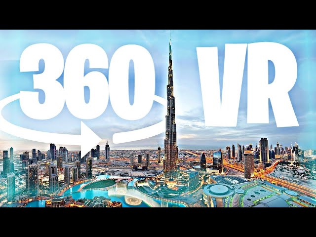 Dubai in 360 realidad aumentada 4K virtual reality 360  videos realidad virtual  vr