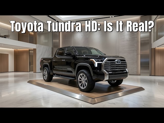 Toyota's First Heavy-Duty Tundra Could Arrive in 2028