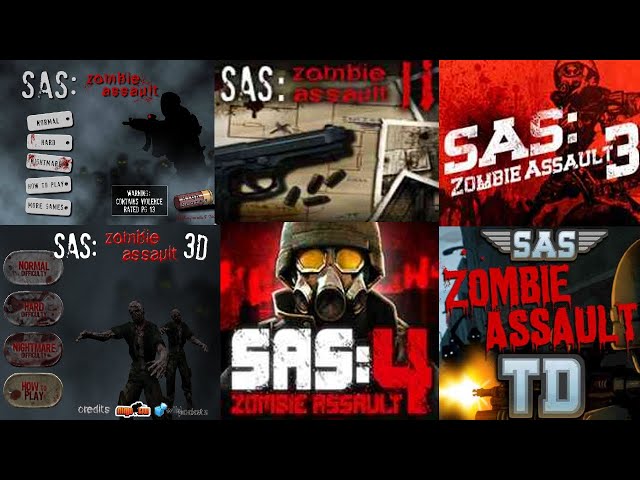The COMPLETE History Of SAS: Zombie Assault (SAS 1-4)