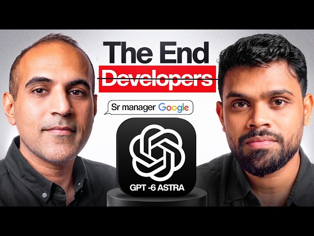 Honest Discussion with Google Manager | Is it the End of Developers after GPT 6 Astra