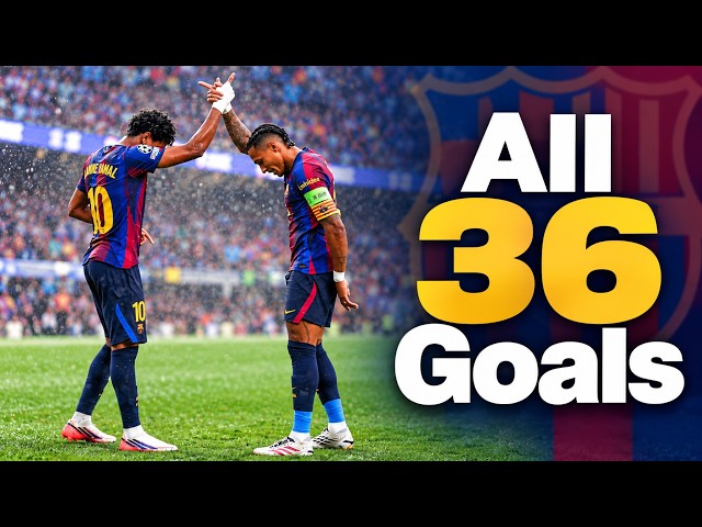Barcelona All 36 Goals So Far (2027)