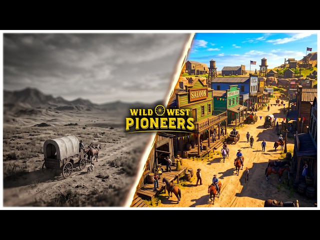I Built A Wild West Settlement But Had To Start From NOTHING..