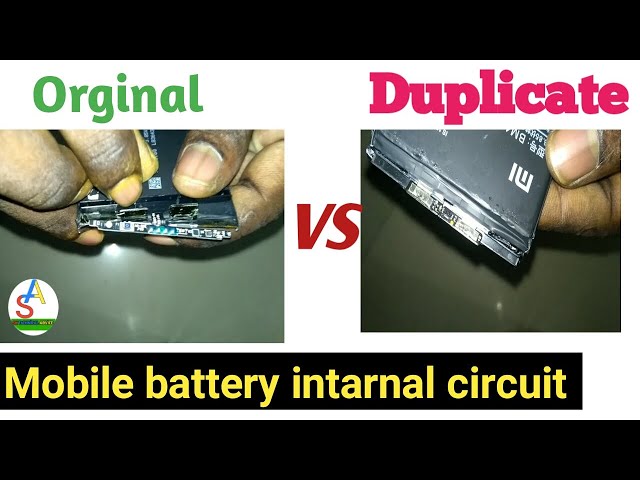 orginal vs duplicate mobile battery intarnal circuit । SK TECHNICAL ADVICE।