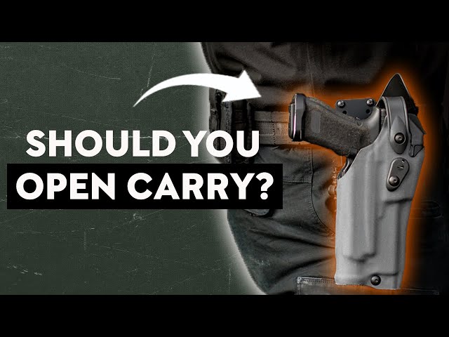 The DOs and DON'Ts of Open Carrying