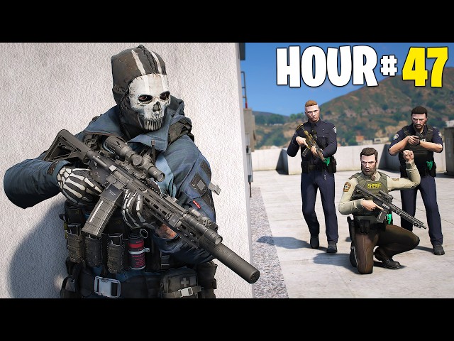 I Spent 50 Hours as Tactical Hitman in GTA 5 RP..