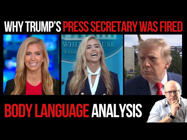 Why Trump FIRED Press Secretary Kate Zacharia: Body Language Analysis