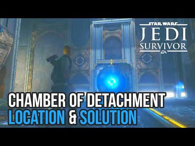Star Wars Jedi: Survivor | Chamber of Detachment (Puzzle Solution) | Star Tours Trophy Guide