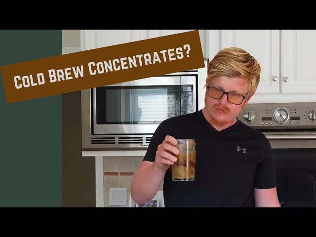 Botanist tries Explorer Cold Brew Concentrates