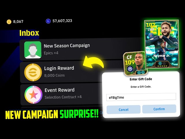 New Epic Rewards & Thursday Big Campaign Update 😍 eFootball 2027™
