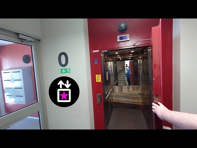 Stockholm, SWE: Modernized by OTIS - KONE Traction elevator at Drivhjulsvägen 22
