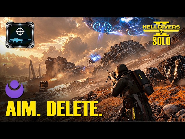Helldivers 2 – The APW-1 Rifle Makes Solo Illuminate EASY | Solo Deathless | Super Helldive