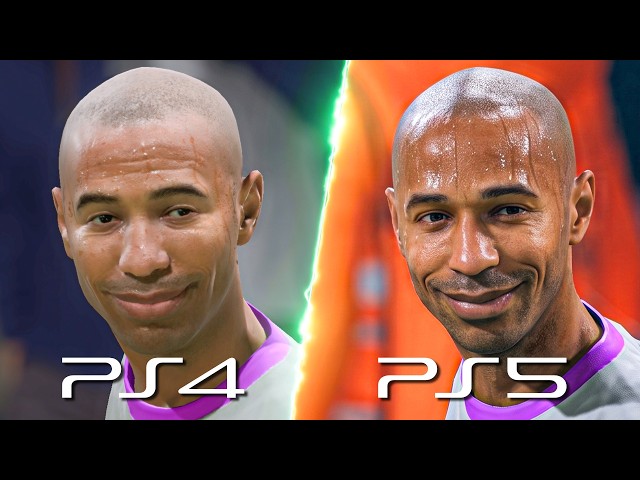 FC 27 PS4 vs PS5 – Graphics, Gameplay & Player Faces Compared! 🔥